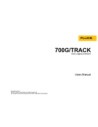 Thumbnail of document Manual - 700G/TRACK Data Logging Software